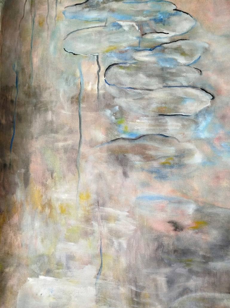 Original Abstract Expressionism Landscape Painting by Svetlana Gorina