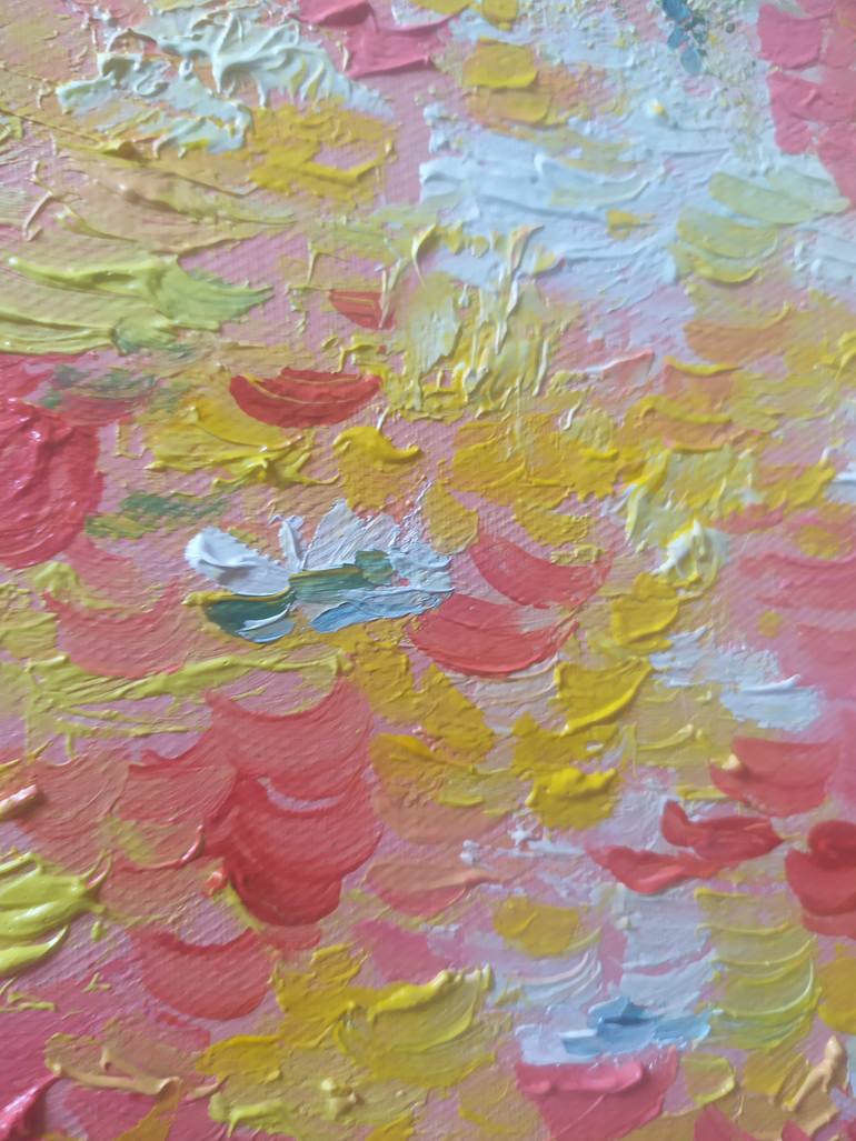 Original Abstract Landscape Painting by Svetlana Gorina