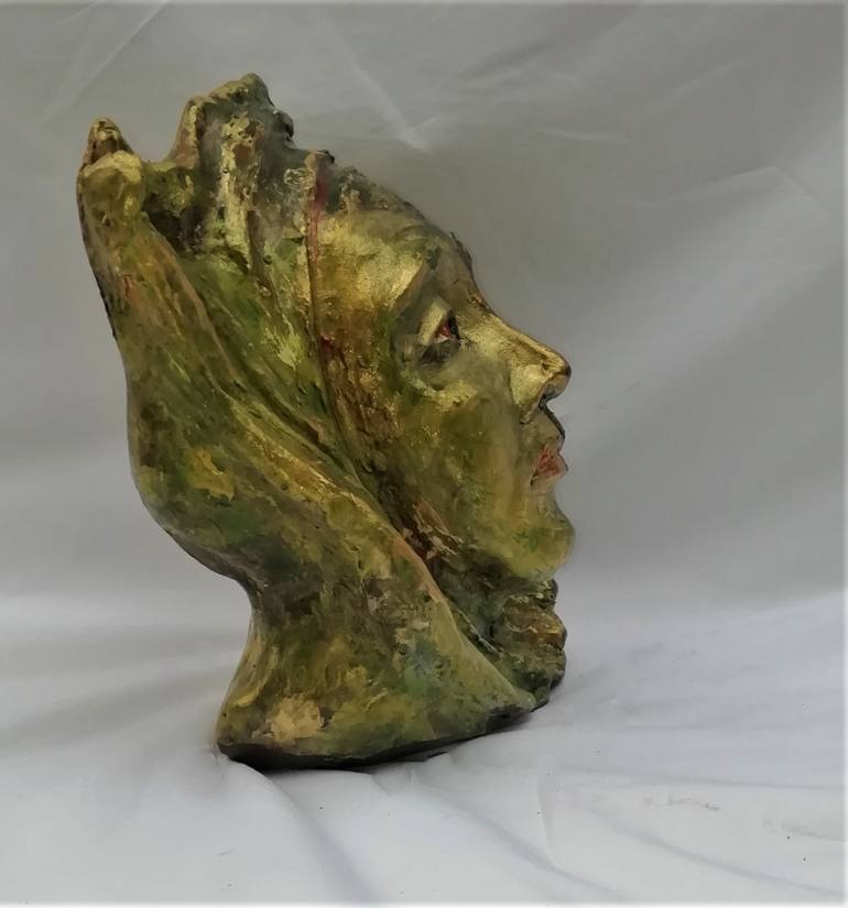 Original Modern Religious Sculpture by Salome Delport