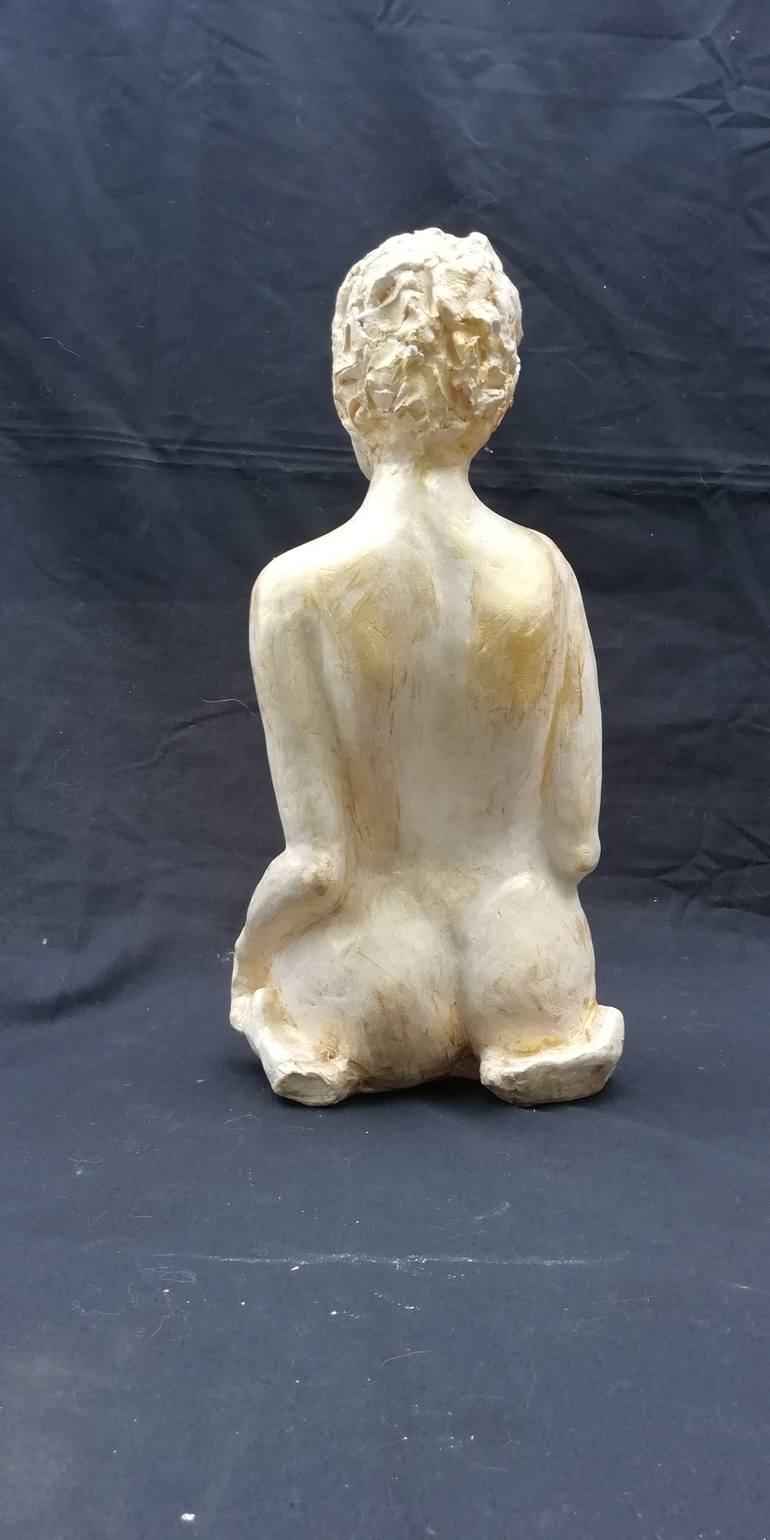 Original Figurative Nude Sculpture by Salome Delport