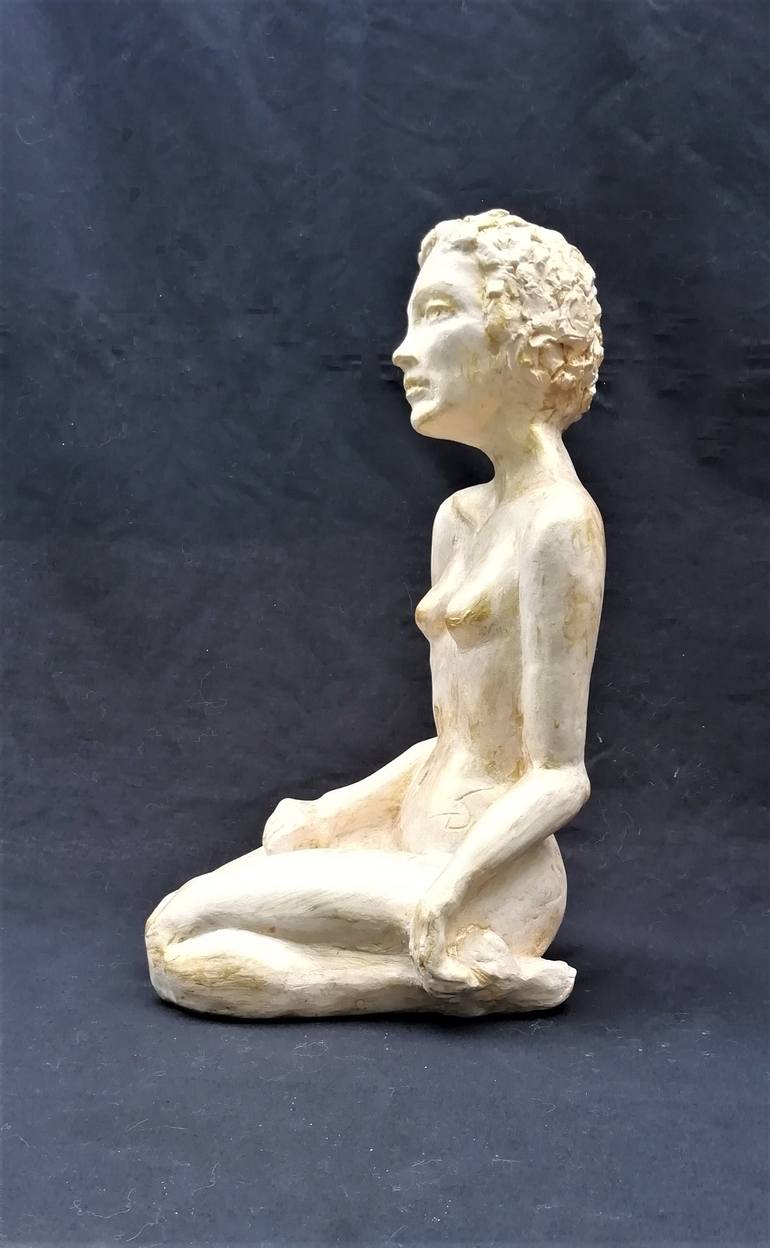 Original Figurative Nude Sculpture by Salome Delport