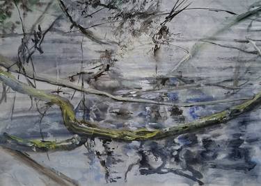 Original Neo-impressionism Landscape Painting by Claudia Bormann - Karsten