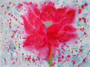 Original Abstract Floral Paintings by Varsha Parab