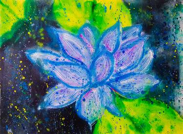 Blooming Blue Lotus thumb