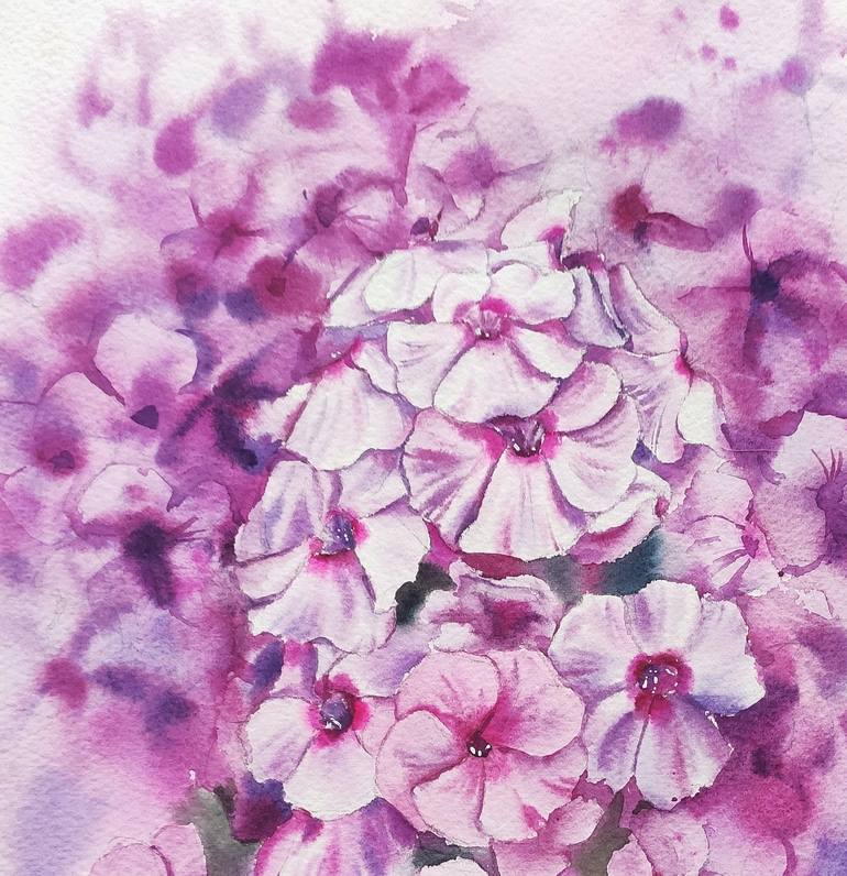 Original Realism Floral Painting by Irina Pronina