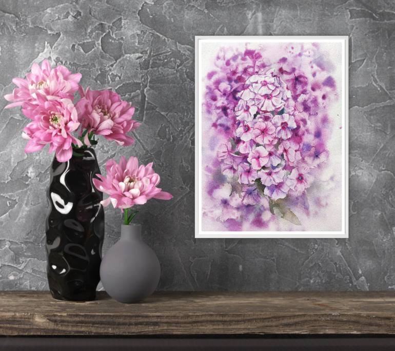 Original Realism Floral Painting by Irina Pronina