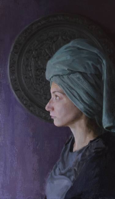 Original Figurative Portrait Paintings by john parker