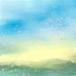 Shining fields in the middle of the day by Nadezhda Vechkhaizer
