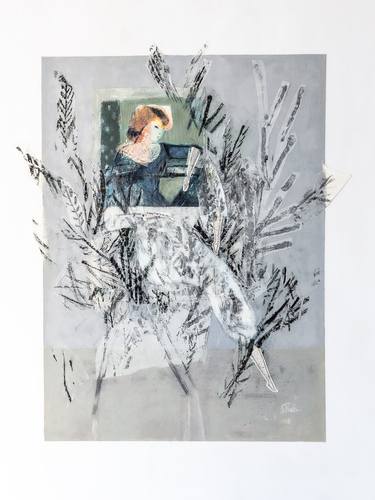 Original Women Mixed Media by Sigrid Thaler