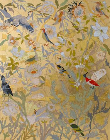 Original Figurative Botanic Paintings by Sigrid Thaler