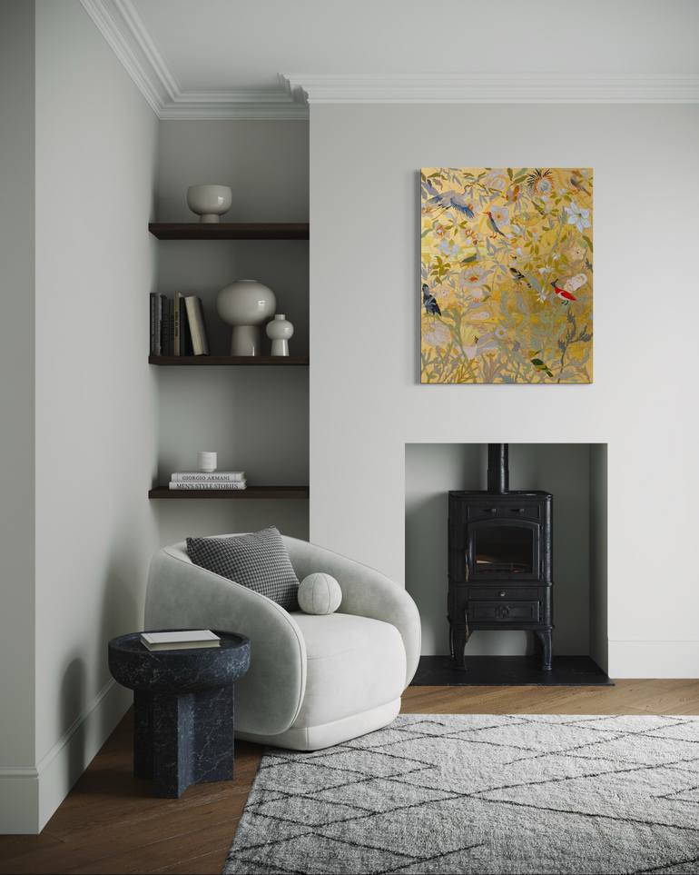 Original Figurative Botanic Painting by Sigrid Thaler
