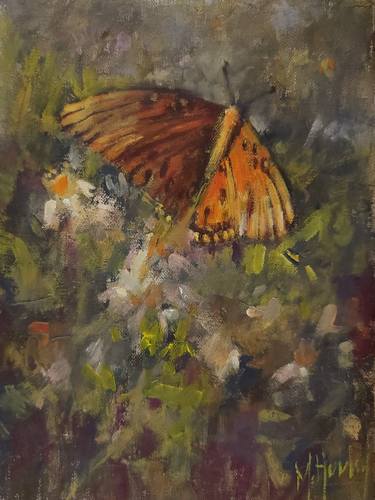 Original Impressionism Nature Paintings by Mary Hubley