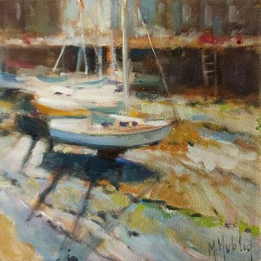 Original Boat Paintings by Mary Hubley