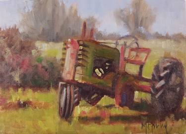 Original Impressionism Transportation Paintings by Mary Hubley