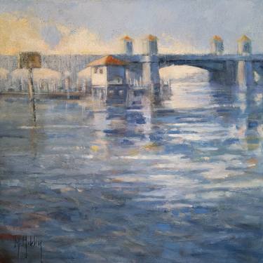 Original Impressionism Seascape Paintings by Mary Hubley