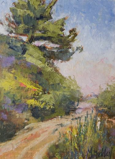 Original Impressionism Landscape Paintings by Mary Hubley