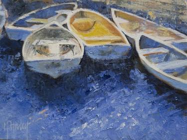 Print of Realism Boat Paintings by Mary Hubley