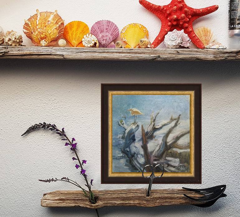 Original Impressionism Animal Painting by Mary Hubley