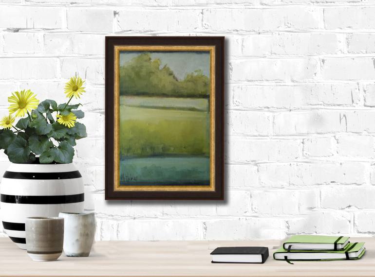 Original Abstract Landscape Painting by Mary Hubley