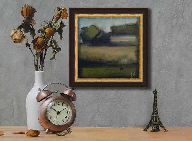 Original Impressionism Abstract Painting by Mary Hubley
