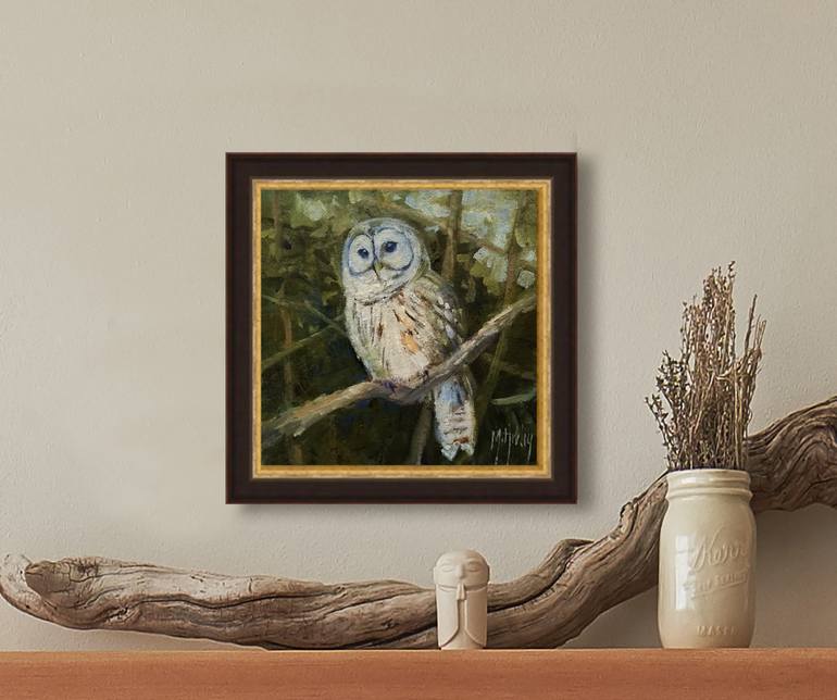 Original Realism Animal Painting by Mary Hubley