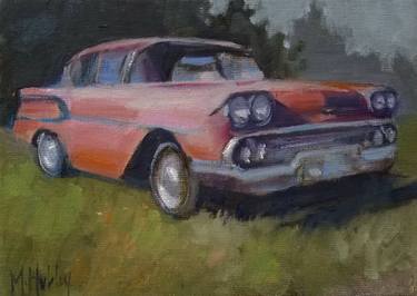 Original Car Paintings by Mary Hubley