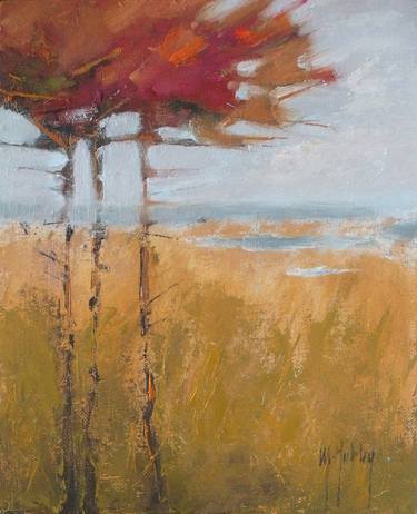 Original Abstract Landscape Paintings by Mary Hubley