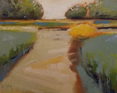 Original Impressionism Landscape Paintings by Mary Hubley