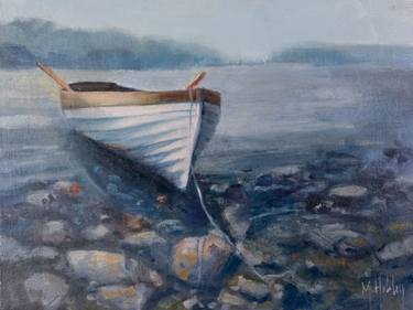 Print of Boat Paintings by Mary Hubley