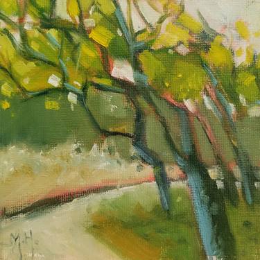 Original Abstract Tree Paintings by Mary Hubley