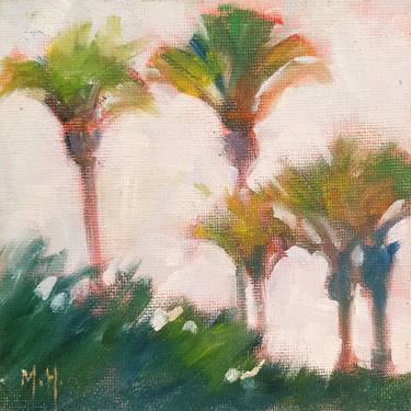 Print of Abstract Tree Paintings by Mary Hubley