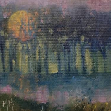Original Abstract Tree Paintings by Mary Hubley