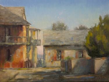 Original Impressionism Architecture Paintings by Mary Hubley