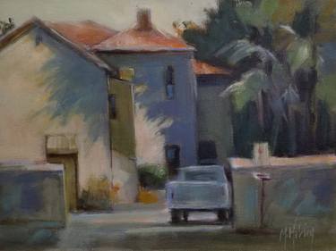 Original Impressionism Architecture Paintings by Mary Hubley