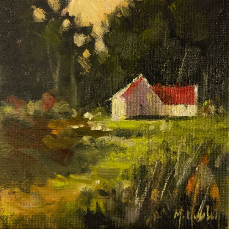 Path to the Woods Painting by Mary Hubley Saatchi Art