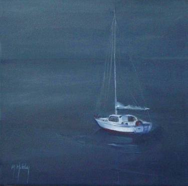 Original Boat Paintings by Mary Hubley