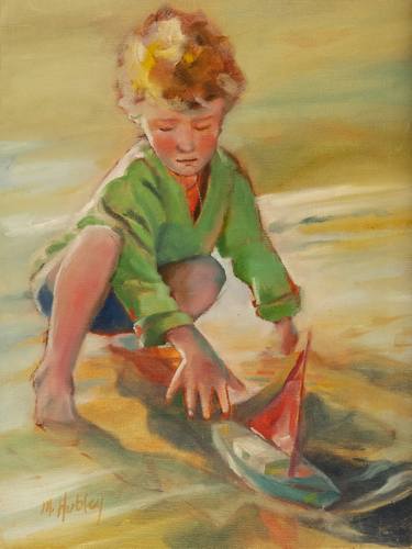 Print of Children Paintings by Mary Hubley