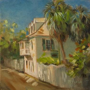 Original Impressionism Architecture Paintings by Mary Hubley