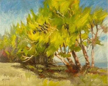 Print of Impressionism Tree Paintings by Mary Hubley