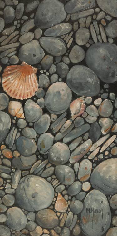 Original Beach Paintings by Mary Hubley
