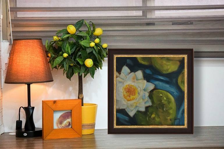 Original Impressionism Botanic Painting by Mary Hubley