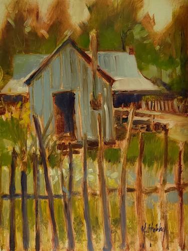 Original Impressionism Landscape Paintings by Mary Hubley