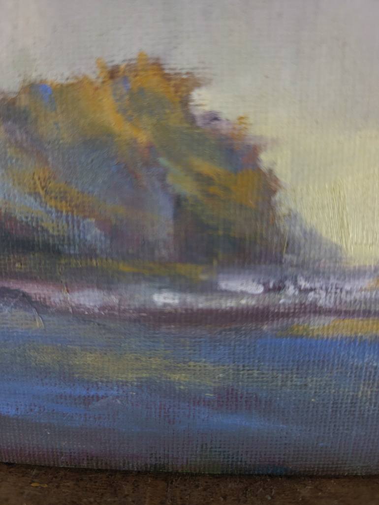 Original Impressionism Landscape Painting by Mary Hubley