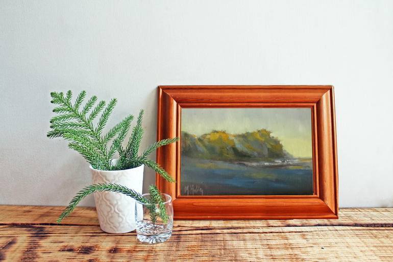 Original Impressionism Landscape Painting by Mary Hubley