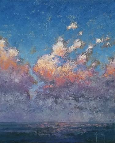 Original Impressionism Seascape Paintings by Mary Hubley