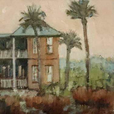 Original Fine Art Architecture Paintings by Mary Hubley