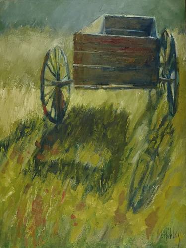Original Impressionism Rural life Paintings by Mary Hubley