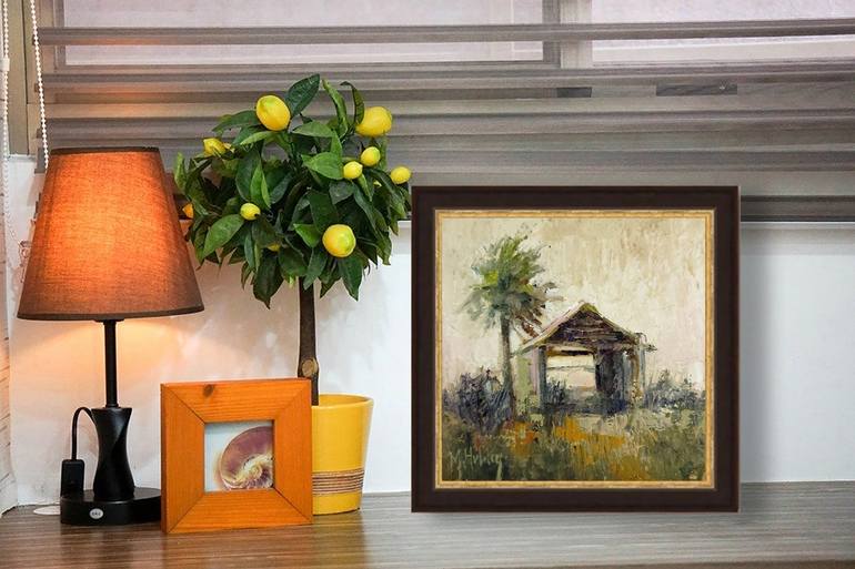 Original Impressionism Landscape Painting by Mary Hubley