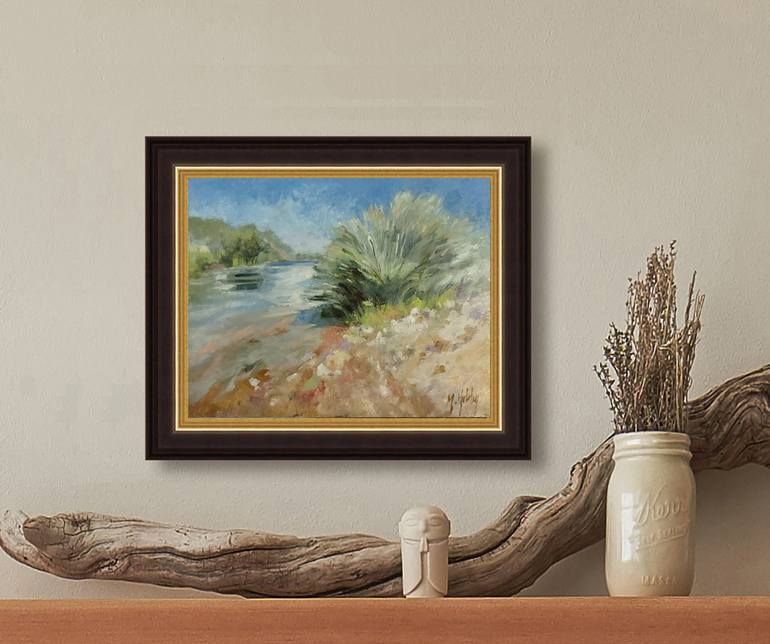 Original Fine Art Landscape Painting by Mary Hubley