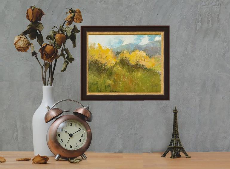 Original Fine Art Landscape Painting by Mary Hubley